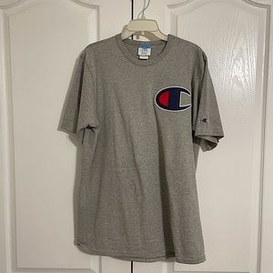 Mens Gray T Shirt Champion